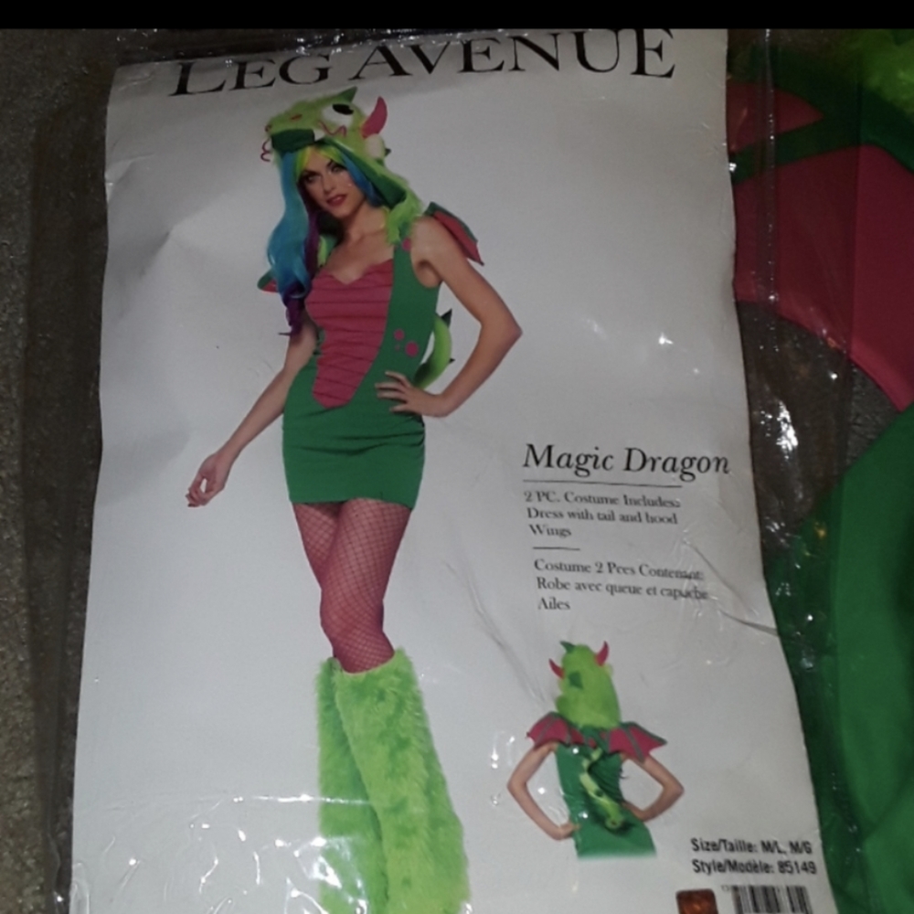 Brand new dragon costume